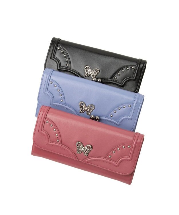 ANNA SUI ナーシャ 口金長財布 クロ