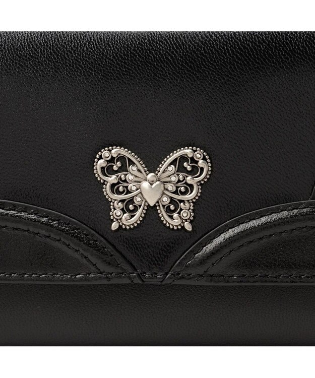 ANNA SUI ナーシャ 口金長財布 クロ
