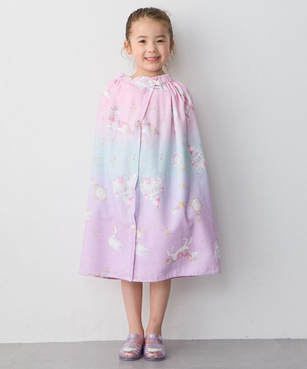 ANY KIDS ラップタオル 70cm レインボー