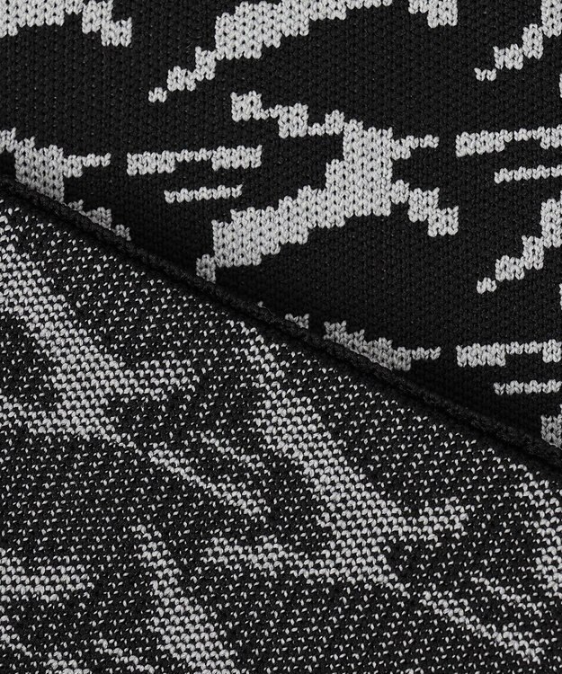 PW CIRCULUS 【イージーケア/軽量】【WOMEN】 MOFUモチーフ ニットフーディ ブラック系