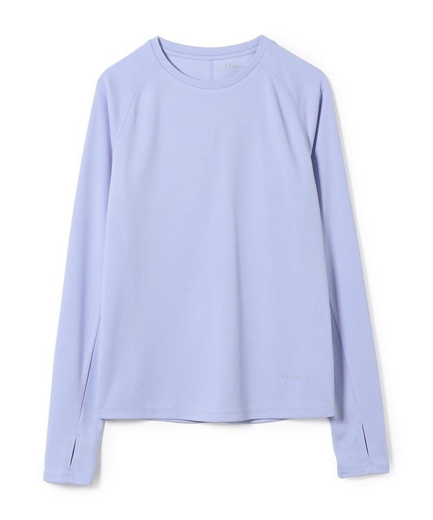Chacott Chacott BALANCE ランナーズロングスリーブTシャツ ヒヤシンス