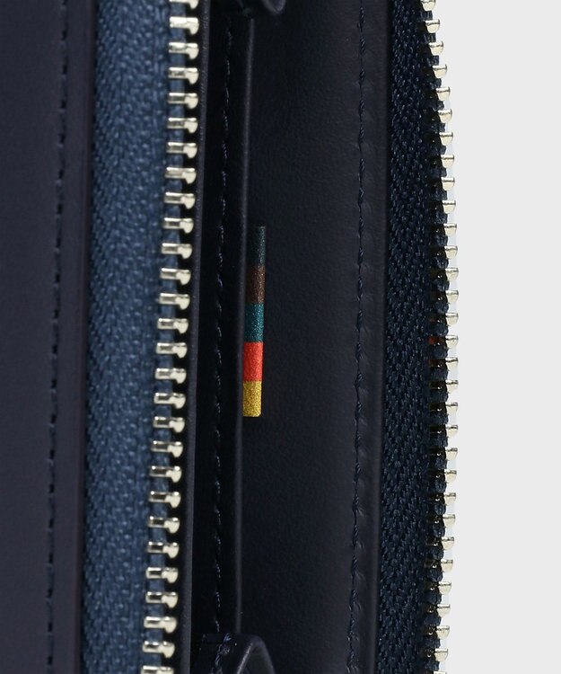 Paul Smith ハイライトステッチ コイン＆パスケース ネイビー