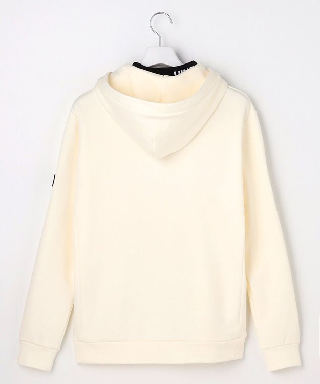 23区GOLF 【MEN】ストレッチ裏フリースフーディー ホワイト系