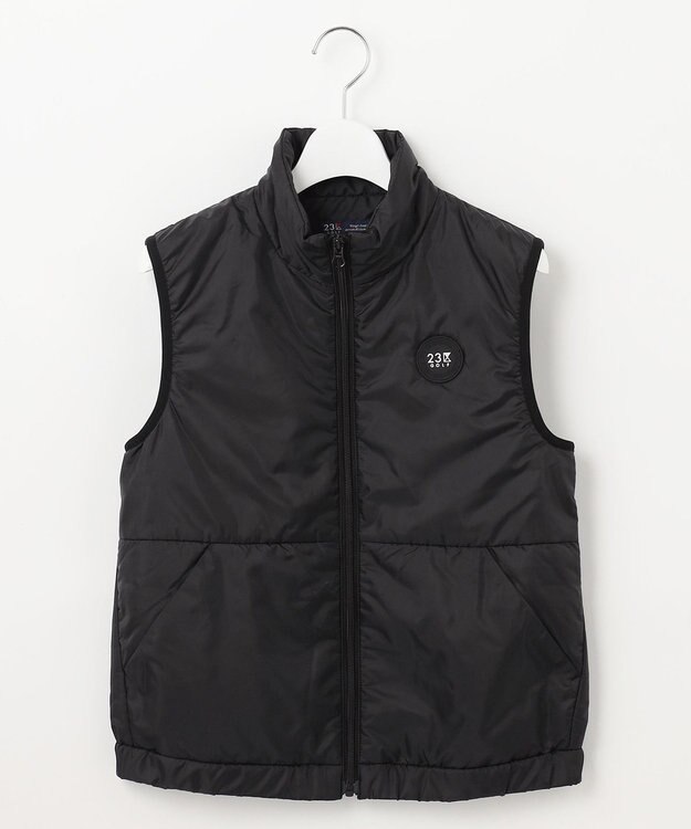 23区GOLF 数量限定！お得セット【WOMEN】撥水ベスト付 ワンピース 着回し力と機能性 長く使える ブラック系