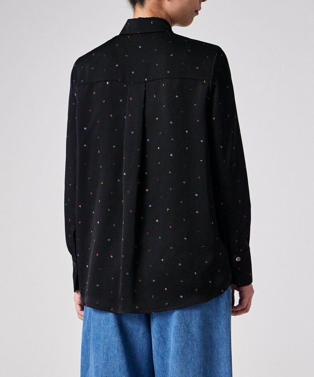 Paul Smith PS Stamp ブラウス ブラック