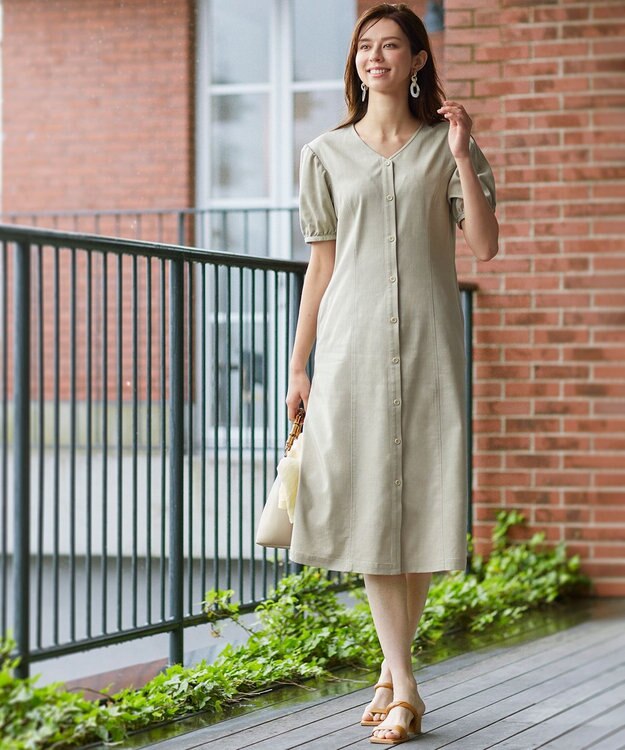 23区 【STORY7月号掲載】バッファローホーン イヤリング ベージュ系1