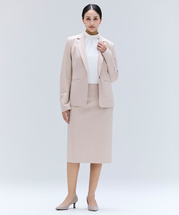 BEIGE， 【Lsize・セットアップ対応】CORBY / ウールテーラードジャケット Nude