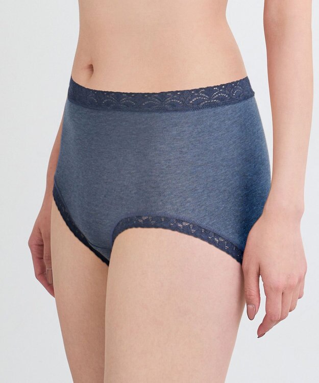 WACOAL 【ディアヒップ】 ショーツ はきこみ丈ふかめ 綿混(身生地) ヒップを包みこむフィット感 やさしいはきごこち PPA177 /ワコール コン