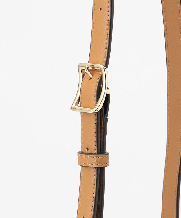 23区 【CLASSY.1月号掲載】フェイクファー ショルダーバッグ ベージュ系