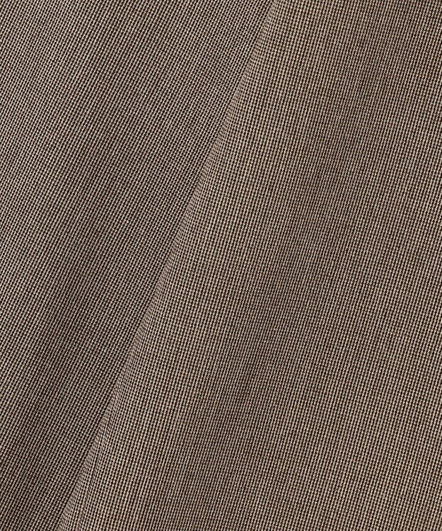 J.PRESS LADIES L 【洗える】T/Rアルガンシルク ワイド パンツ ブラウン系