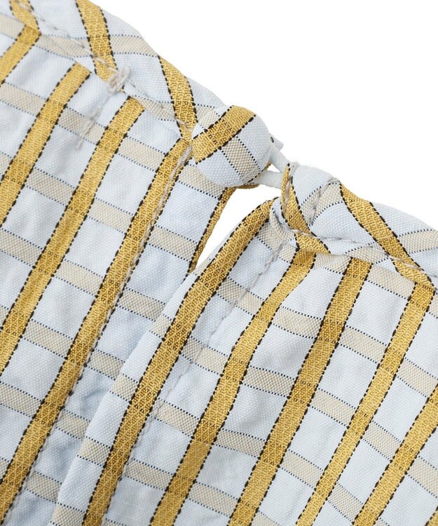 CRAFT STANDARD BOUTIQUE サッカーチェックブラウス Light Blue