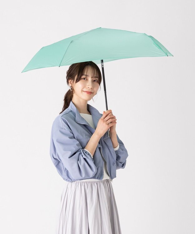 MOONBAT Magical tech(マジカルテック) 超軽量 自動開閉傘 163g 52cm UV ミントグリーン