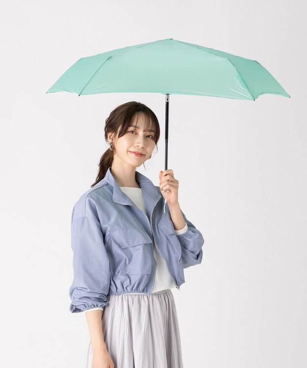 MOONBAT Magical tech(マジカルテック) 超軽量 自動開閉傘 163g 52cm UV ミントグリーン