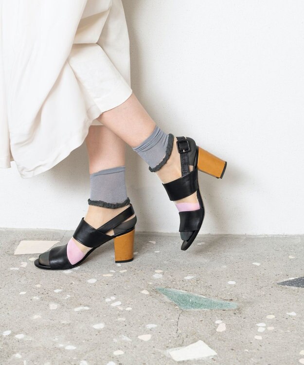 TRICOTE LAYER SHEER SOCKS / レイヤーシアーソックス 82BEIGE