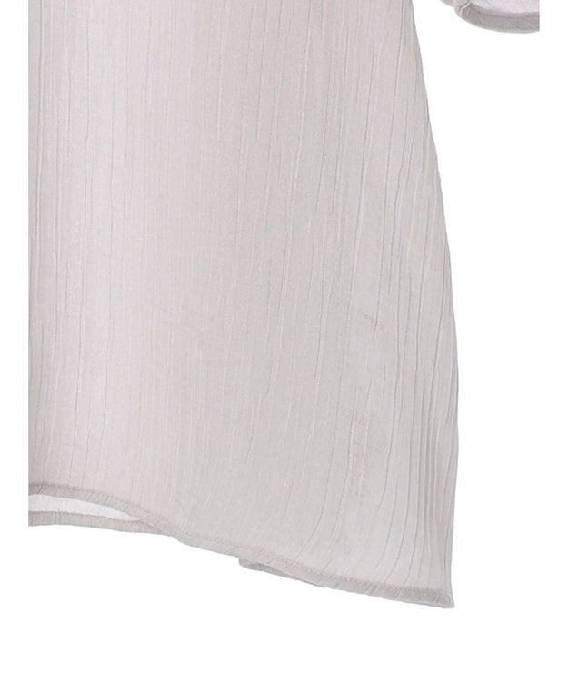 AMERICAN HOLIC 袖コンシャスブラウス Light Gray