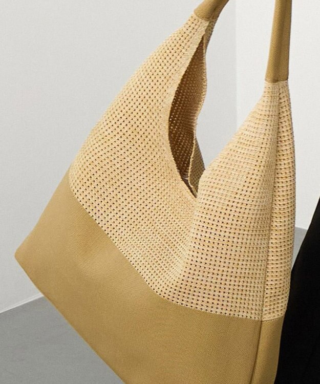 ROOTOTE 3582【ルートート】LT.ラウンド.メッシュ.ニット-A 02：ベージュ