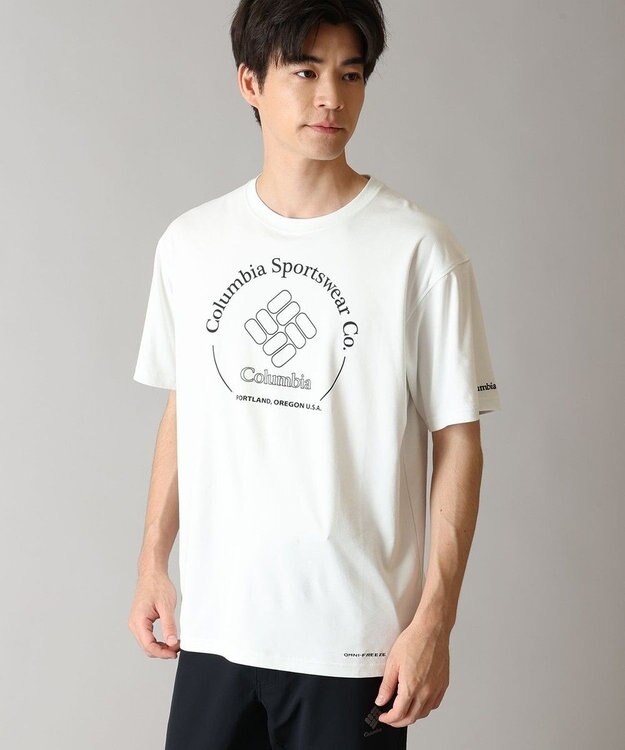 Columbia Columbia/ グレイシャルビスタグラフィックTシャツ /コロンビア Sea Salt
