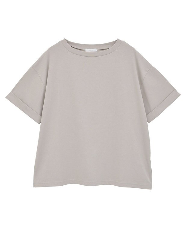 Green Parks ・ｓｗｉｎｇ　ｂｙ　シルケットオーバーサイズＴＥＥ Gray Beige
