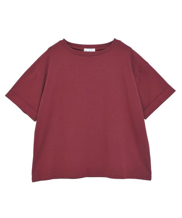 Green Parks ・ｓｗｉｎｇ　ｂｙ　シルケットオーバーサイズＴＥＥ Bordeaux