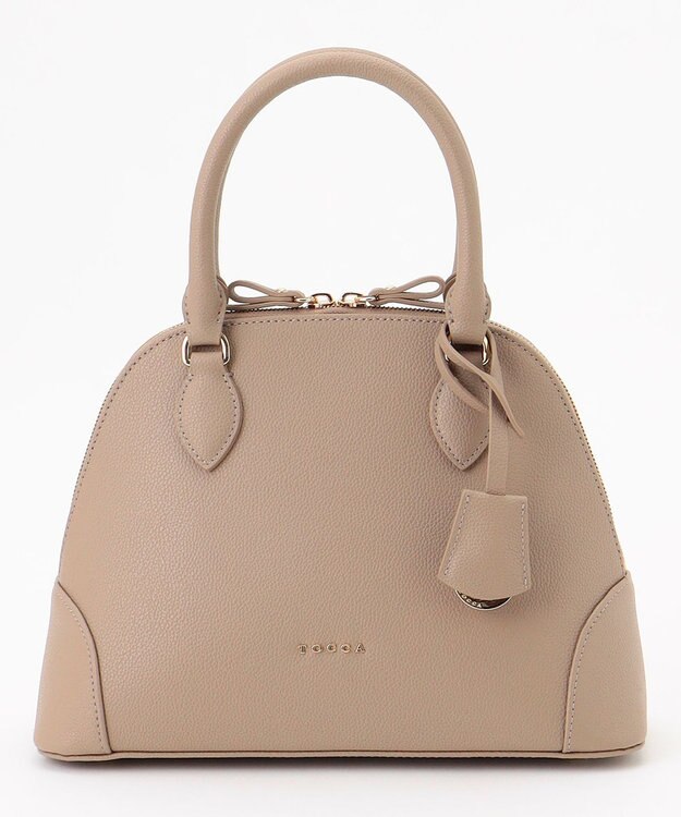 TOCCA 【大人百花掲載】AETERUNUM LEATHER BAG バッグ グレージュ系