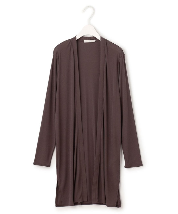 ICB 【WEB限定カラーあり・接触冷感・UVカット】PINION ロングカーディガン ソイル系