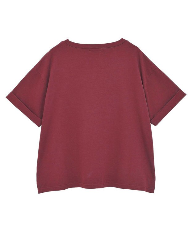 Green Parks ・ｓｗｉｎｇ　ｂｙ　シルケットオーバーサイズＴＥＥ Bordeaux