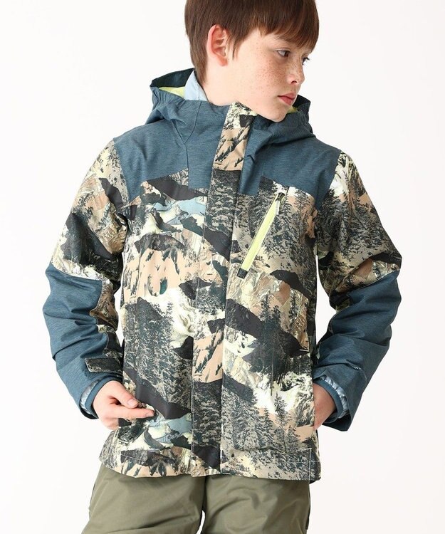 Columbia Columbia/ 【KIDS】ウィリバードIIIインターチェンジジャケット /コロンビア Citron Haze Cascades、 Everblue