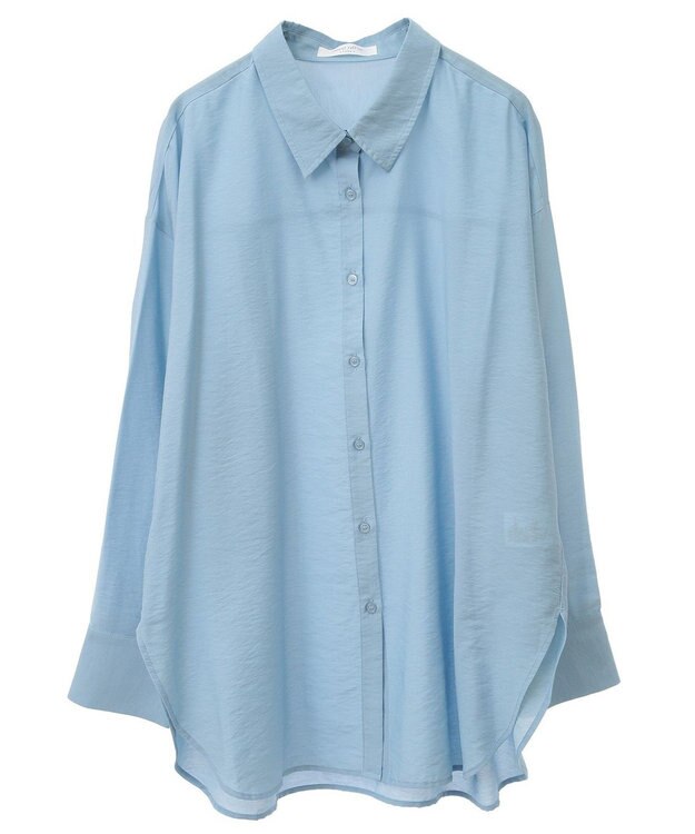 Green Parks ””とろっ””とシルキーシャツ Blue