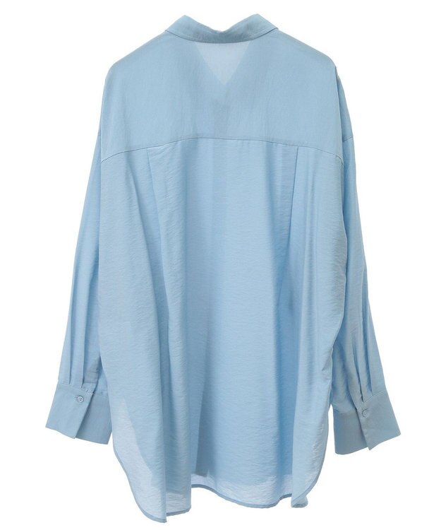 Green Parks ””とろっ””とシルキーシャツ Blue