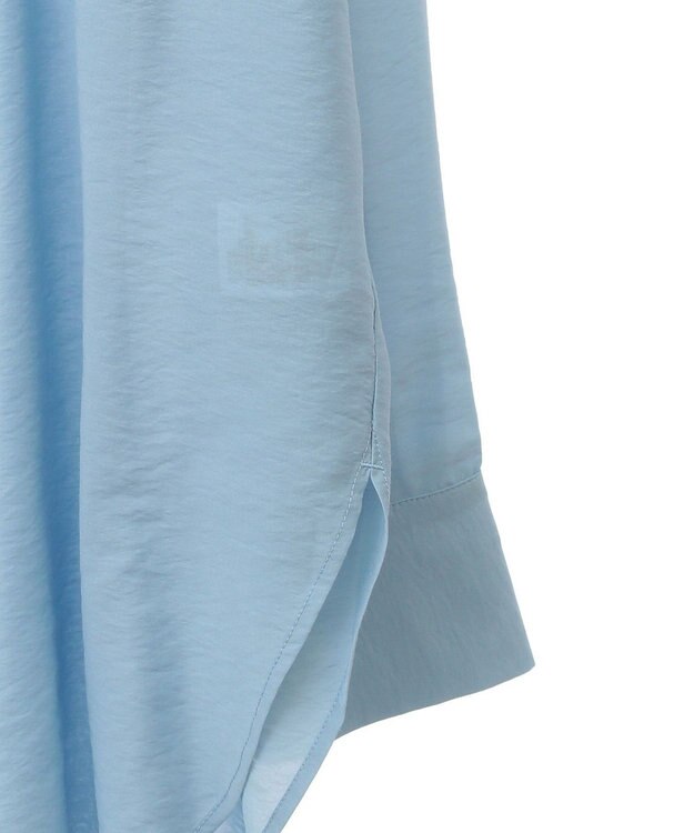 Green Parks ””とろっ””とシルキーシャツ Blue