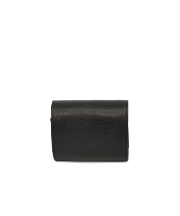 UNBILLION perche 姫路レザーかぶせミニウォレット ブラック