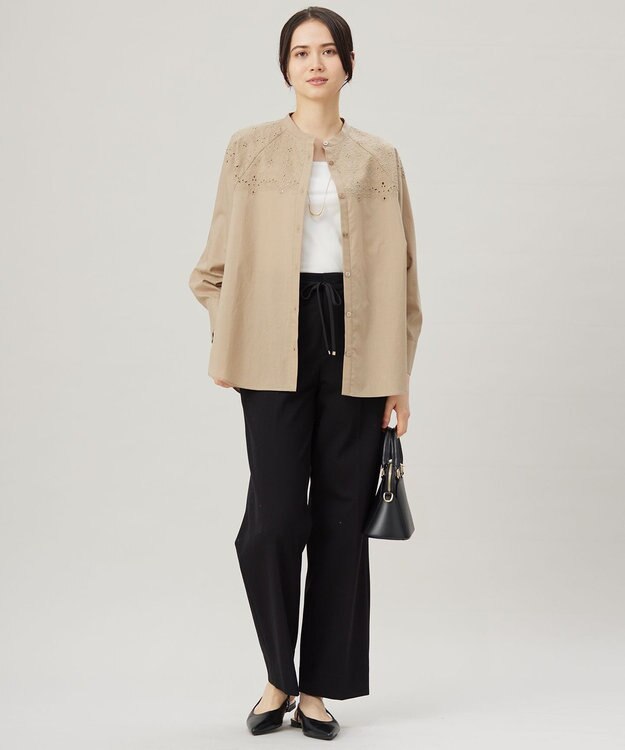 自由区 【ワコールコラボ】【洗える】カップイン タンクトップ オフ