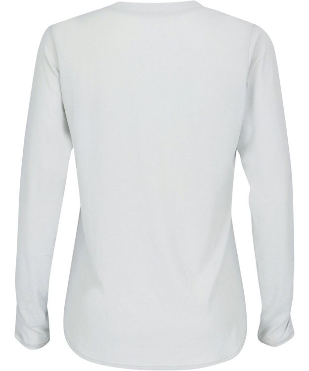 CW-X 【WOMEN】 CW-X ロングＴシャツ 梨地素材 薄手 シアー感 スポーツウェア 長袖 レディース DLY129 /ワコール グレー