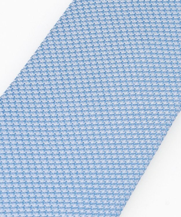 J.PRESS MEN タッサーシルク ネクタイ サックスブルー系