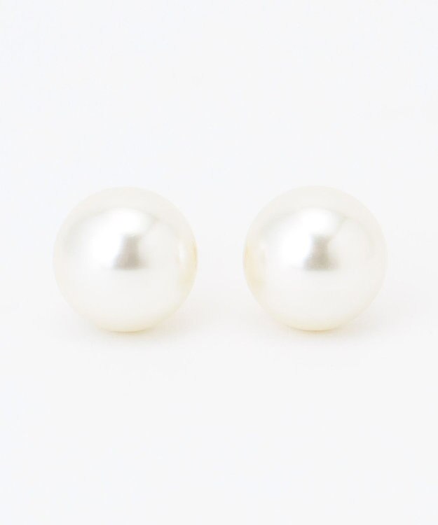 ANY 【WEB限定】パールキャッチピアス(両耳用) ライトゴールド