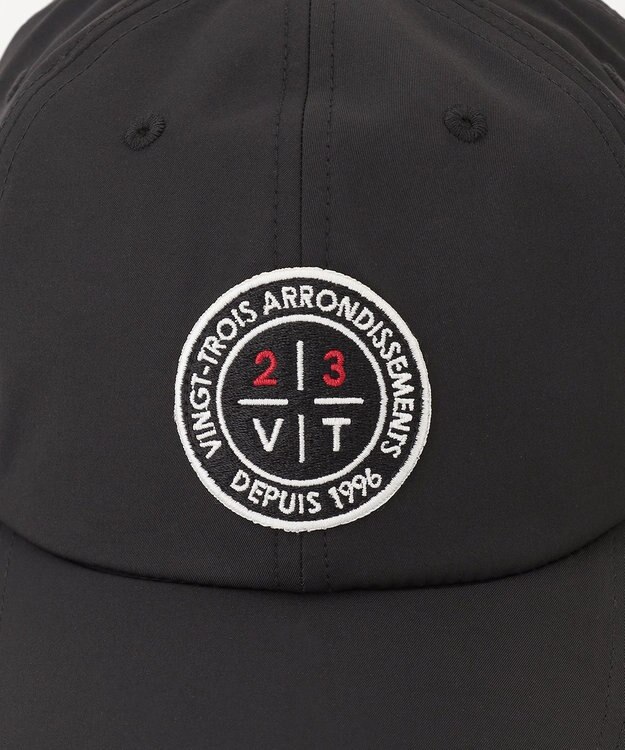 23区GOLF 【MEN】エンブレム キャップ ブラック系