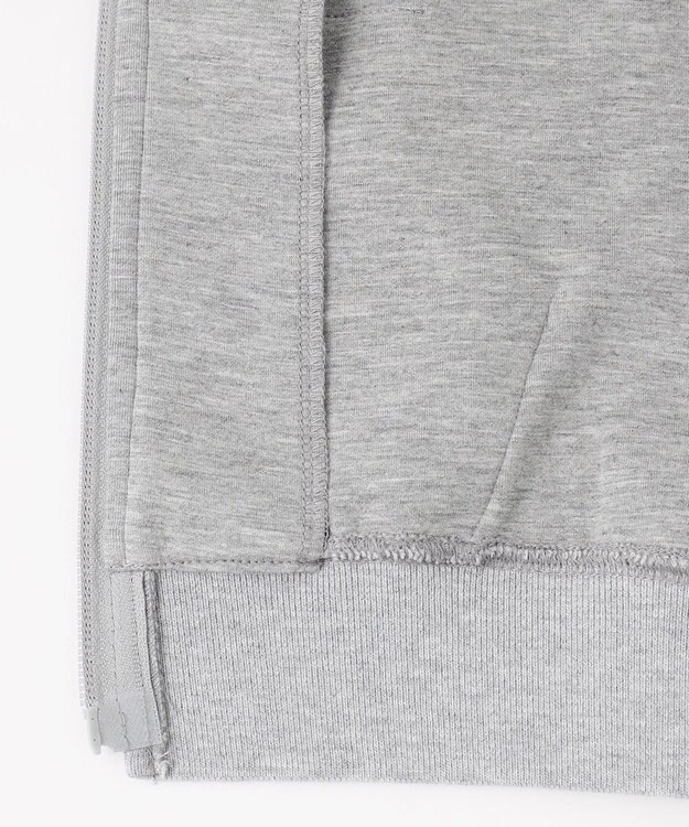 J.PRESS KIDS 【100-130cm】ダンボールニット ロゴ パーカー トップグレー