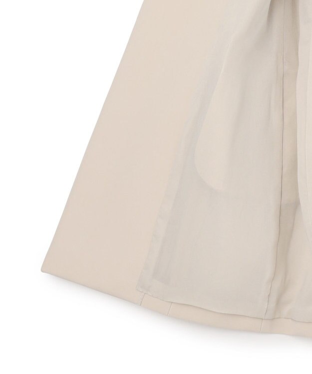 uncrave プルーフダブルクロス テーラードジレ グレージュ