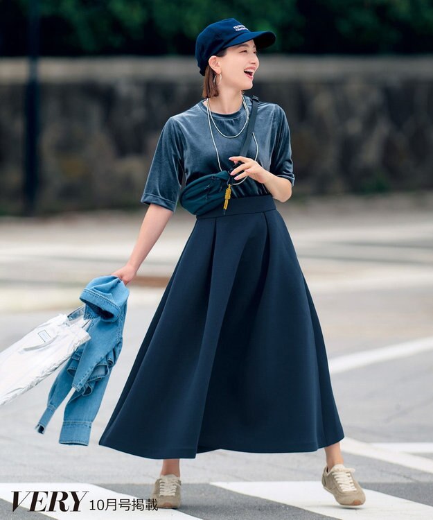 ワイズ ファッション Y's W/ギャバジン チェック アシンメトリー