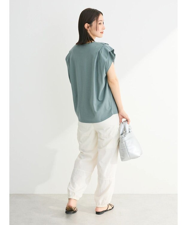 Green Parks ・ＳＵＧＡＲ　ＳＰＯＯＮ【ＣＯＯＬ】ショルダータックＴＥＥ Green