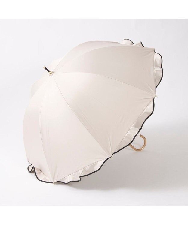 UNBILLION カシュネ cachenez / 【晴雨兼用】【日傘】 【UV カット率99.999.9％以上】PUへプラムバルーンショートパラソル ベージュ