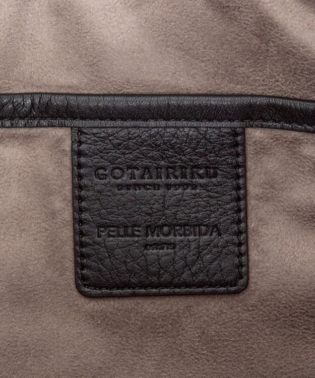 GOTAIRIKU 別注/日本製【PELLE MORBIDA×GOTAIRIKU】レザー トートバッグ ブラック系
