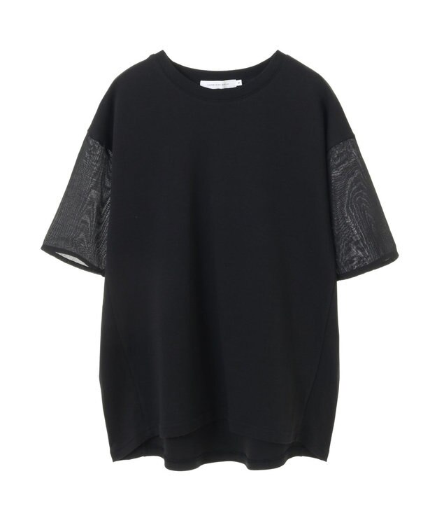 AMERICAN HOLIC 異素材ショルダー切替カットプルオーバー Black