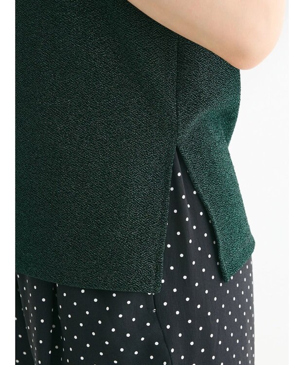 Green Parks ・Petit Fleur ラメタンクトップ Green