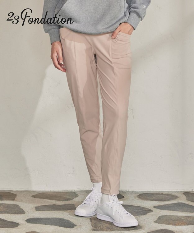 23区GOLF 【23Fondation/WOMEN】メリルハイテンション ジョガーパンツ ピンク系