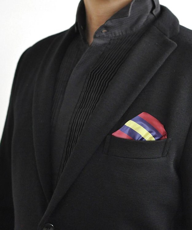 ROOTOTE 6749【手のひらエコバッグ】/ RT RO.ルーショッパー.ポケットスクエア-A 03：レジメンタル