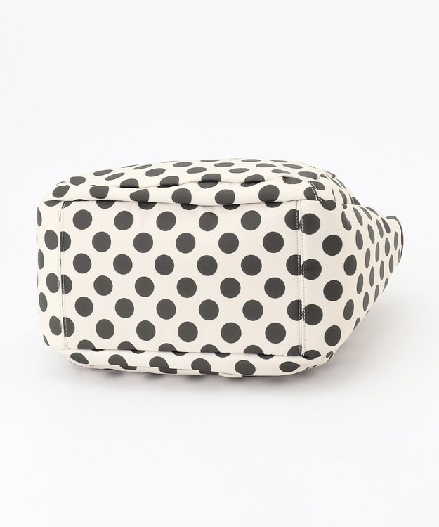 Y'SACCS 【Polka Dots】ボンディングトート　Mサイズ アイボリー