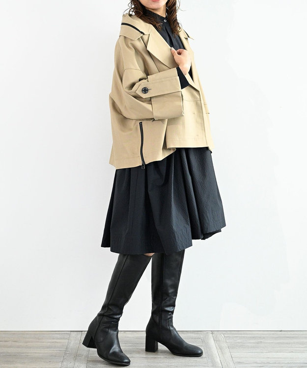 FORFORMO Deformation Wide Trench Coat デフォメーションワイドトレンチコート ベージュ