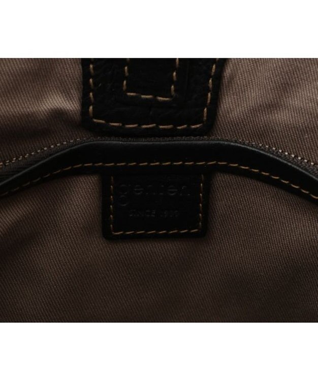 genten サステナブルカットワーク トートバッグ（大） クロ