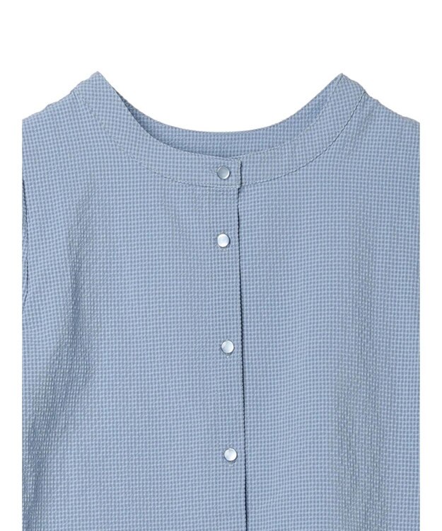 Green Parks ２Ｗａｙ　カラミドビーブラウス Blue